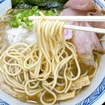 煮干しラーメン まとか - 煮干しラーメン（醤油）の麺