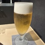 赤坂 鮨大谷 - 生ビール（熟撰）