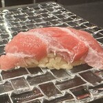 赤坂 鮨大谷 - 大トロ　長崎の藻塩