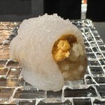 赤坂 鮨大谷 - 馬糞雲丹＆剣崎烏賊