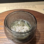 赤坂 鮨大谷 - ジュンサイと牛肉、季節の野菜の沢煮椀