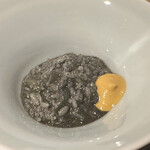 赤坂 鮨大谷 - アロスカルドソ　雲丹ソース