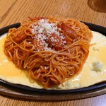 ラポアール - 料理写真:鉄板焼きナポリタン