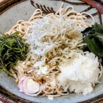 江戸そば マルノ - しらす ぶっかけ