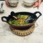 Artisan - ムール貝のジェノベーゼリゾット