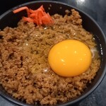 尾道らーめん 三公 - そぼろ飯セット