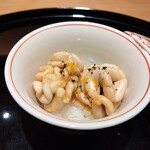 まき村 - 鱈白子の蒸し寿司