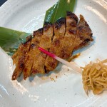割烹 むら山 - 豚の西京漬け焼き