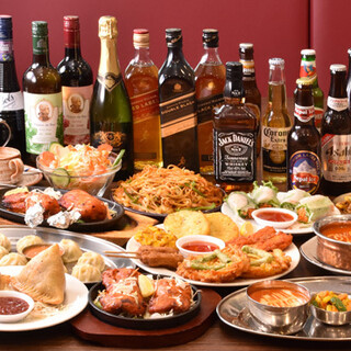 日本人が食べやすいおつまみが充実！お得なコースで楽しい夜を◎