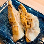 割烹 むら山 - 自家製焼き餃子