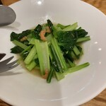 中国料理 イシダ - 青菜と干し海老炒め