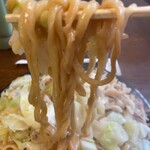 かも料理　まりも本店 - この太麺が良いのです♫