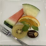 鳴子ホテル - フルーツ盛り