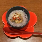 ヒル薬膳粥・ヨル貝料理カイノクチ - 〆でお粥を選択