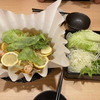 豚しゃぶ せいろ蒸し 豚匠 なんば邸 - 