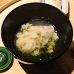 温石 - 浜名湖の青海苔出汁茶漬け