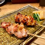 炭火焼鳥 きち蔵 - せせりとハラミ