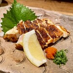 炭火焼鳥 きち蔵 - 薩摩地鶏ムネたたき