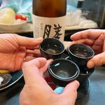 ポチの家 - 乾杯〜！