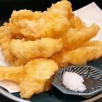 ポチの家 - とり天ハーフ