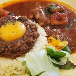 パラキート - チキンカレー&ドライキーマカレー(ご飯150g)