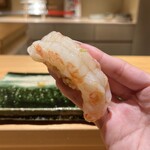 鮨 不二楼 - 牡丹エビ