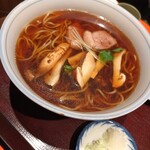 上野藪そば - 秋の味　松茸そば