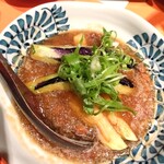 上野藪そば - 秋茄子のなめこみぞれ汁