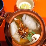 上野藪そば - 松茸土瓶蒸し