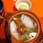 上野藪そば - 松茸土瓶蒸し