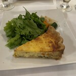 ル・マルカッサン - カニのキッシュ（連れの一品目）