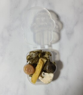 峠の釜めし本舗 おぎのや - 五種のおしんこがシンデレラフィット！