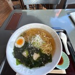 ファミリーレストランe'f - オホーツク干貝柱塩ラーメン
