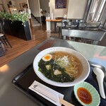 ファミリーレストランe'f - オホーツク干貝柱塩ラーメン