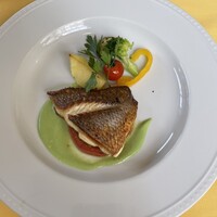 Sara - ランチ3600円のメイン　魚の場合