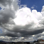 大元 - 今日も大迫力の雲模様だった