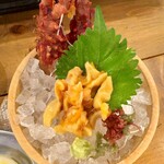 浜焼き海鮮居酒屋 大庄水産 - 「海鞘(ホヤ)刺身」(850円)