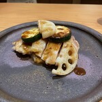 日々の料理 - 大山鶏のソテー