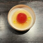 産直鮨 一石三鳥 - 高濃度トマトのお浸し