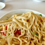 麺屋　たか - モチモチ麺がタレに良く絡んで美味しい