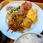 ホテルルートイン - 無料朝食