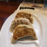 麺の風 祥気 - ジャンボ餃子3個￥380