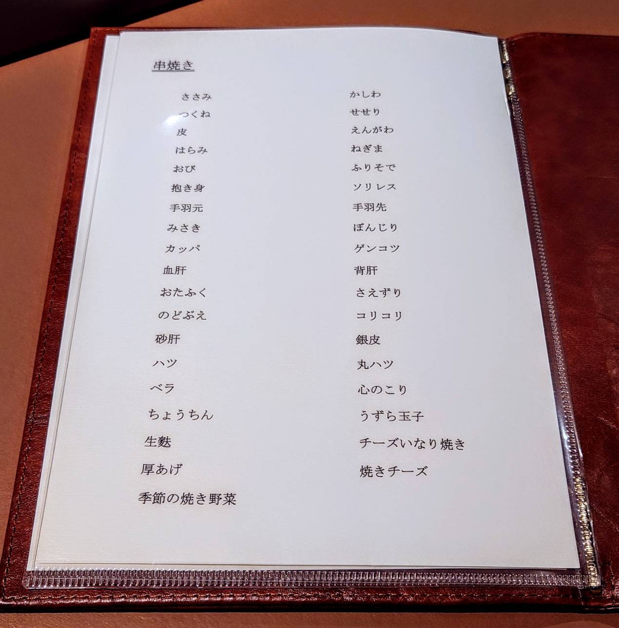 メニュー写真 : やきとり南 - 天神橋筋六丁目/焼き鳥 | 食べログ