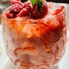 サロン 卵と私 - けずり苺のパルフェ