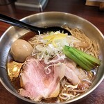 麺の風 祥気 - 冷やしド煮干しそば￥1100