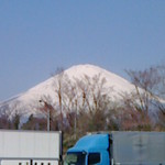 EXPASA足柄 下り - 富士山