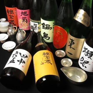 料理と好相性◎福岡の地酒をはじめ、福岡の焼酎なども♪