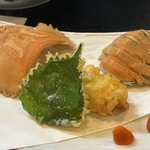 しぐれ茶屋 - うちわ海老の天ぷら