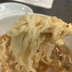 剣閣 - 麺のリフトアップ