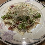 北の味どころ かっぱ - マグロと白身のカルパッチョ